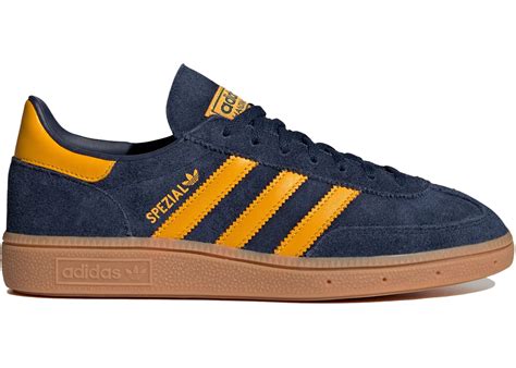 adidas spezial indigo yellow|Adidas indigo yellow handball.